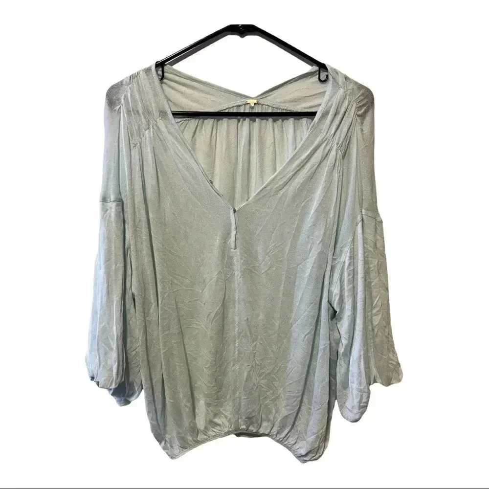 Free People Blue Peaks Island Tee